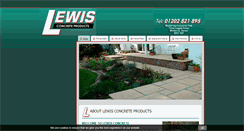 Desktop Screenshot of lewisconcrete.co.uk